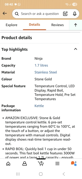 This is NOT the kettle advertised?