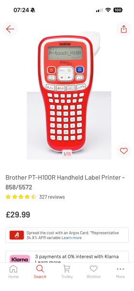 Label maker for 6 year old boy