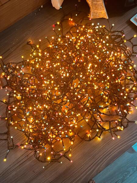 Vintage look Christmas lights