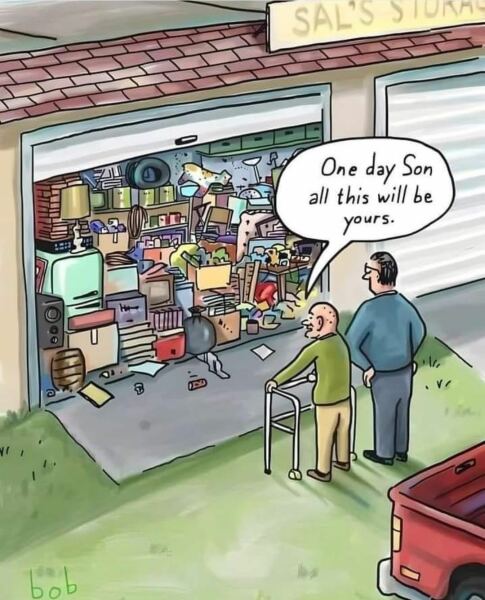Hoarder in-laws want us to inherit their stuff