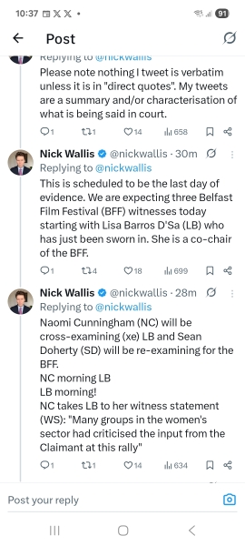 Sara Morrison v BFF thread 4