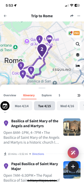 Going to Rome in February...