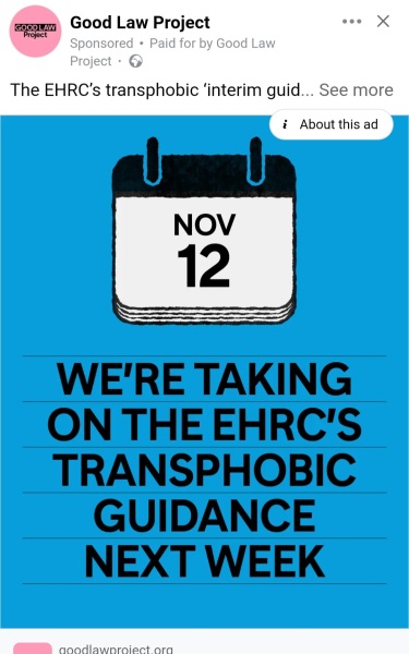 Sex Matters intervenes on single-sex services guidance judicial review