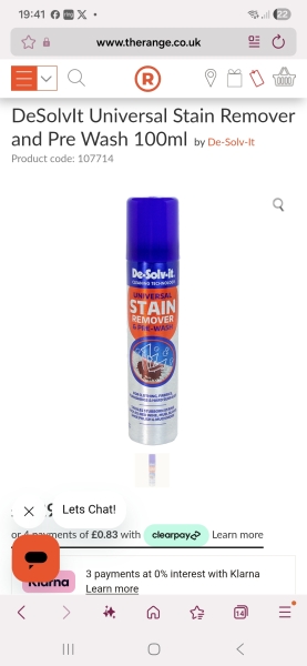 Stain removal help!
