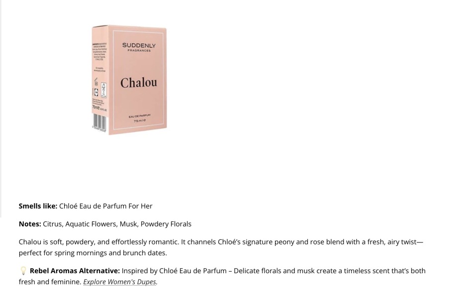 Lidl Perfume Dupes