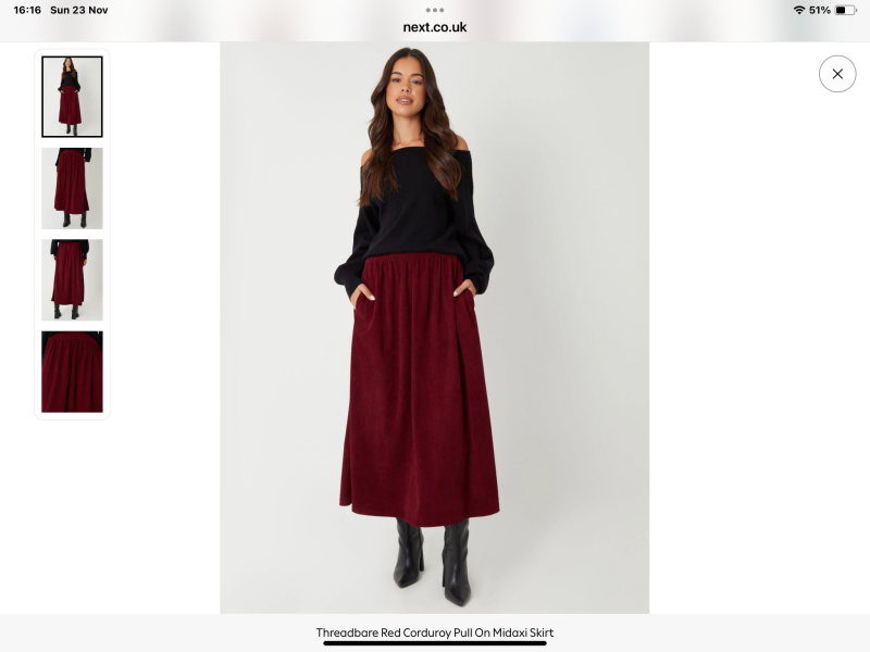 Winter long skirts