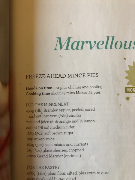 Shop bought versus making own mincemeat