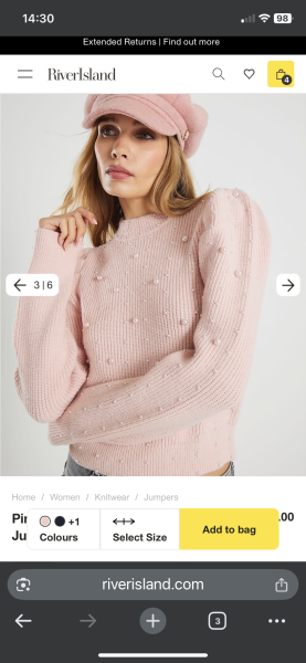 A nice top with black trousers for 'Festive Lunch' work event