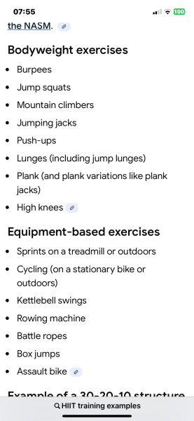 To not exercise