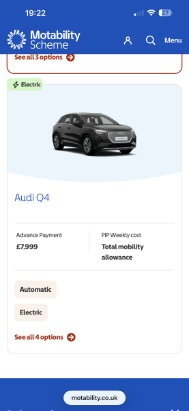 Fancy cars for disabled people