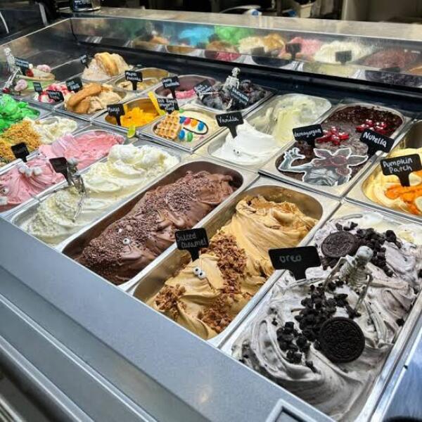 To ask who actually gets the toppings?