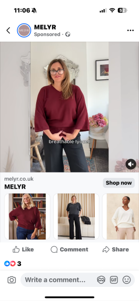 Cream deep v neck jumper