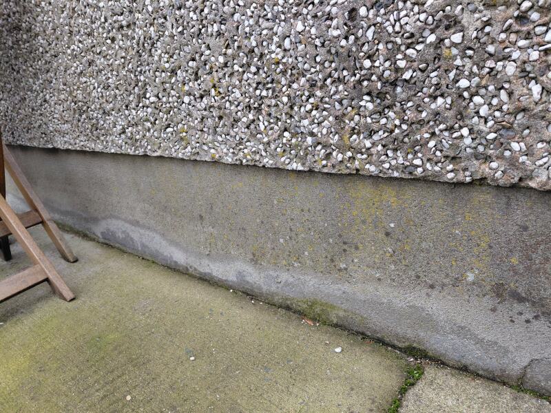 Damp house but no sign of damage, just high RH after a lot of rain.