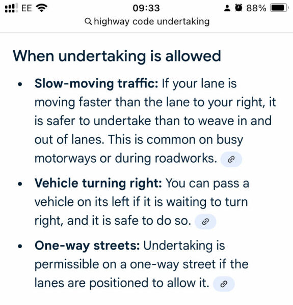 To flash at middle lane huggers?