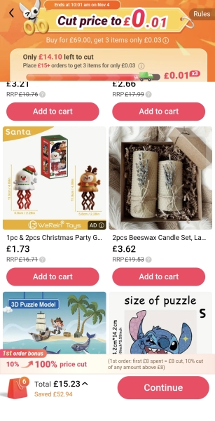 How to use Temu discounts (bargain thread spinoff)