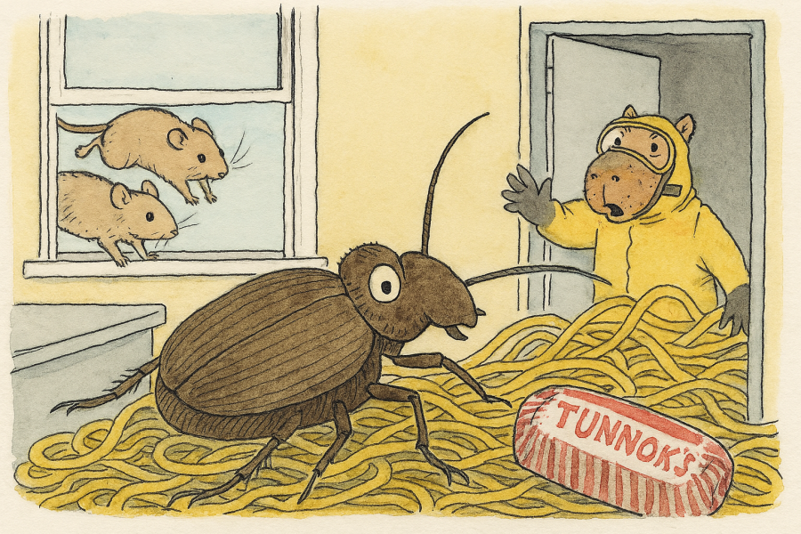 The Bluestocking: it's the season of mulled wine, conversations about pineapple and, of course, gerbils. Confused? You will be...