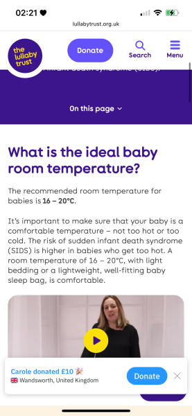 MIL not sleeping over our house being too cold