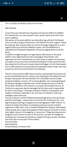 Sara Morrison v BFF thread 4