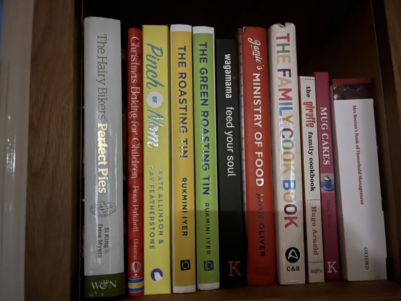 Show me your recipe book shelf(ves)