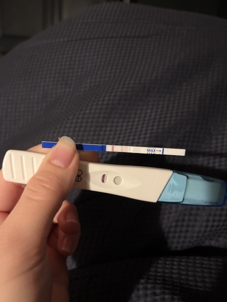 Pregnancy tests with varying results