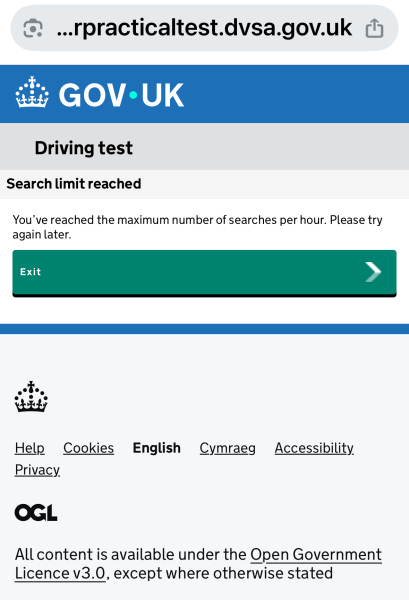 To want to know why the government hasn’t sorted out the driving test booking mess yet
