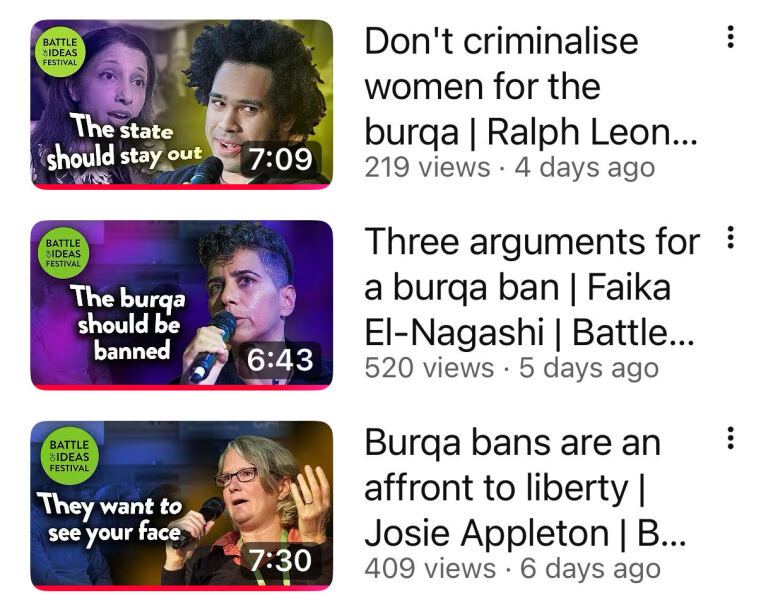 Article raising some interesting but flawed points on why some Muslim women wear niqab (full face veil with gap for eyes)