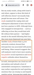 To think therapy culture is turning self-reflection into self-obsession?