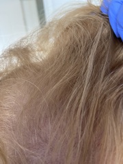 Help, dyed hair orange before sons christening!
