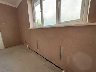 Plaster dried or not