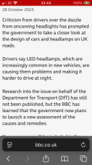 I am blinded by headlights when I drive after 4pm. Help