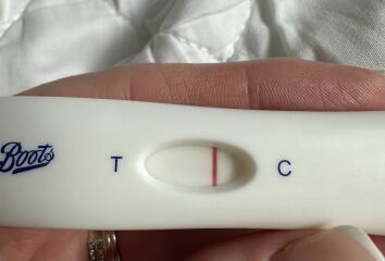 Faint positive pregnancy test or line eyes?