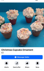 Facebook Christmas handmade tat