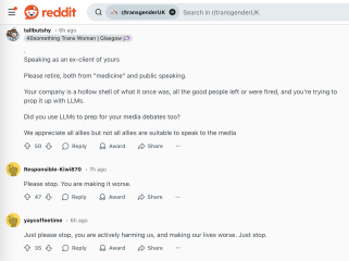 Dr Helen and Dr Mike Webberley - matters of public record