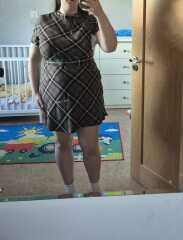 Skirt/ jumper look. Am I too big for it? Or doing it wrong