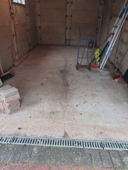 Garage Concrete Floor cracks