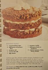 Walnut and Banana cake