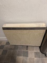 Insanely hot storage heater in rental