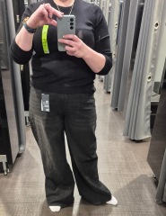 Skirt/ jumper look. Am I too big for it? Or doing it wrong
