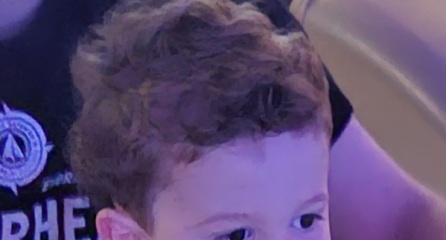 Son got his lovely curls cut off will they grow back?