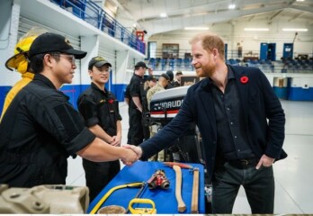 Why does Harry need to announce his visit to Canada ?