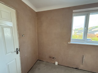 Plaster dried or not
