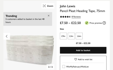 How do you hang up curtains that don't have rings built-in to allow them to be attached to a pole?