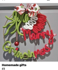 Facebook Christmas handmade tat