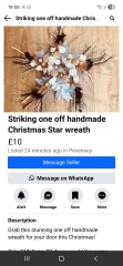 Facebook Christmas handmade tat
