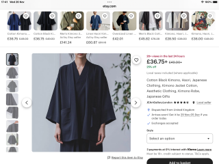 Kimono or wrap? I can't find what I want