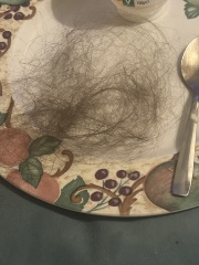 I’m actually ready to shave my hair off I can’t  cope with this.