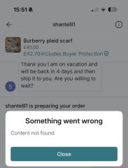I am new to vinted - is the person I have bought from a fraud account?