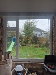 Window dressing for large picture window