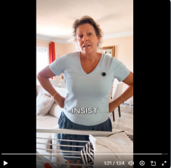To think this woman is dangerous and deranged