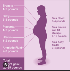 Feel like I’ve gained ‘excessive’ weight in pregnancy